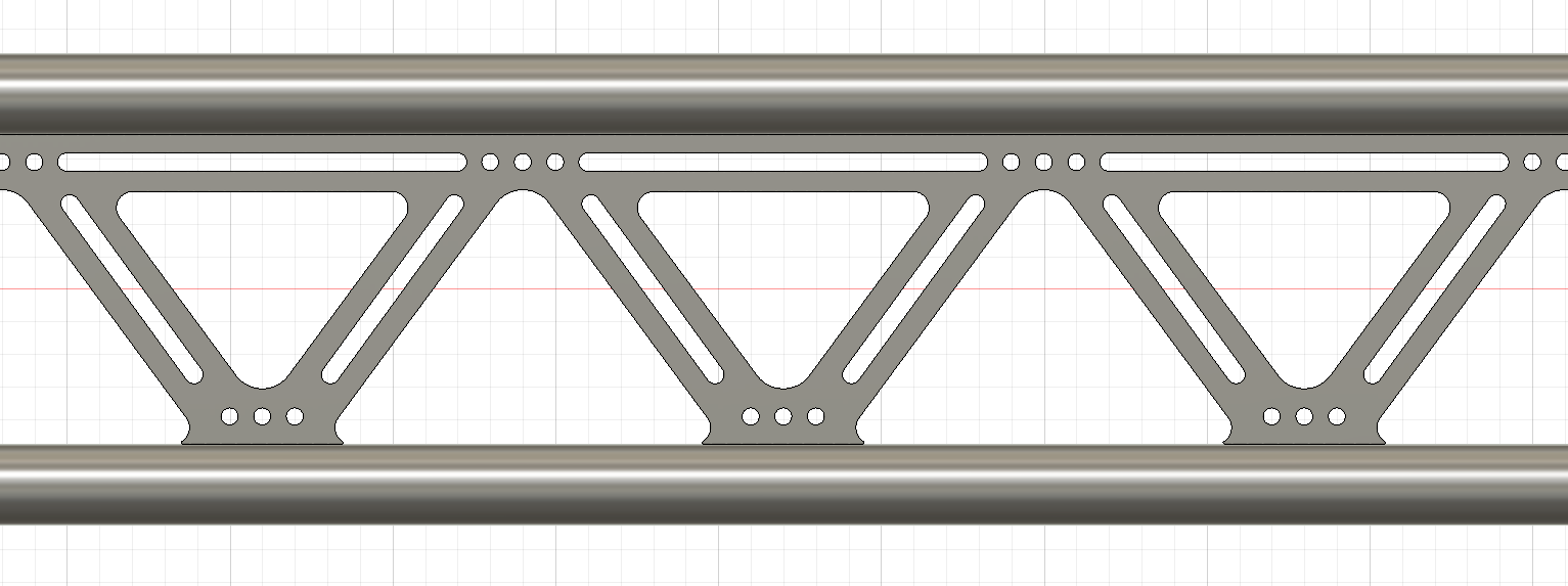 TrussLok side plate, closed bottom